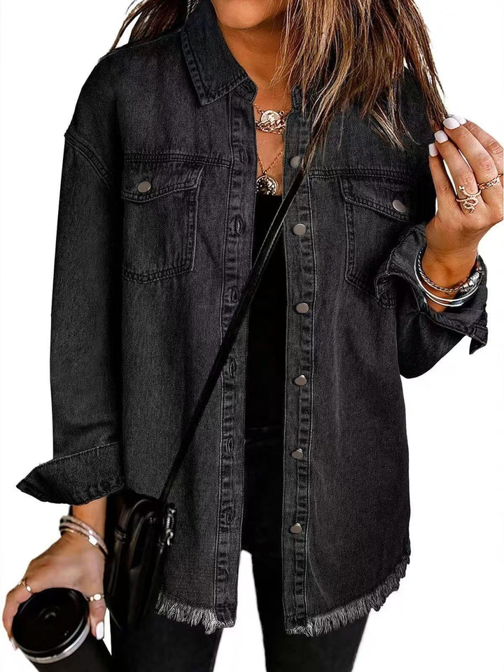 Lorance™ | Veste en Jean Classique Quotidienne