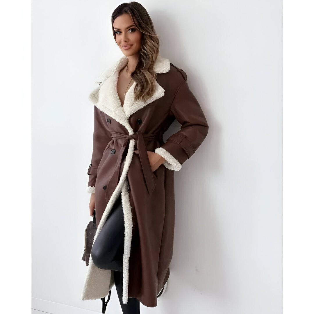 Lorance™ | Manteau Irine Long En Fourrure