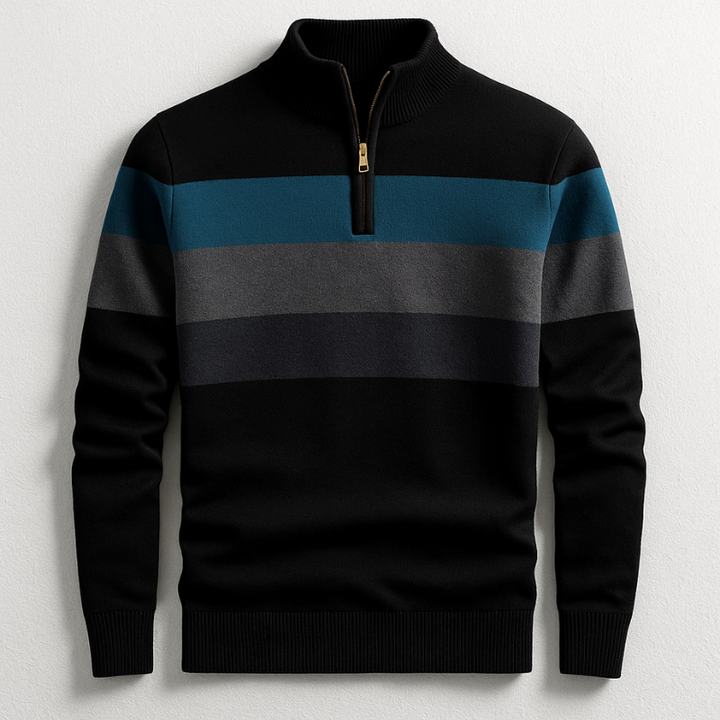 DUMONT LYON | PULLOVER AVEC ZIP POUR HOMME