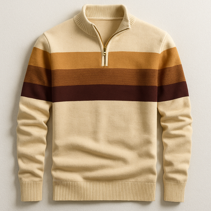 DUMONT LYON | PULLOVER AVEC ZIP POUR HOMME