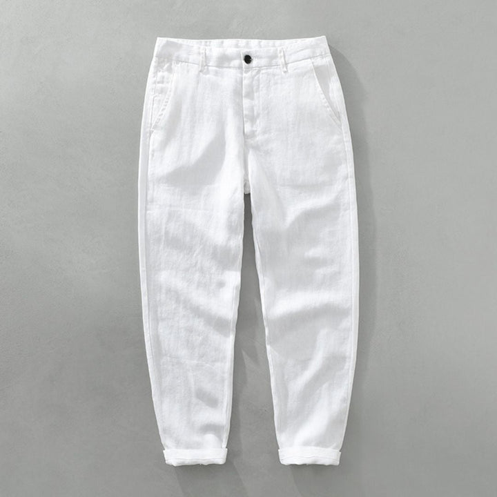 DUMONT LYON | PANTALONS DROITS EN LIN