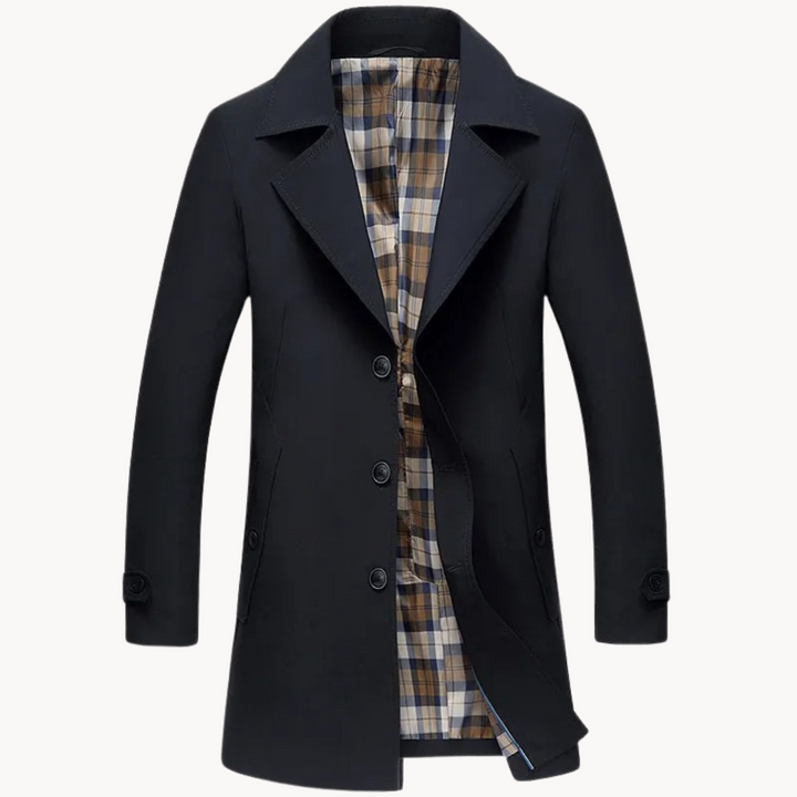 Manteau Classique Mi-Long Pour Homme