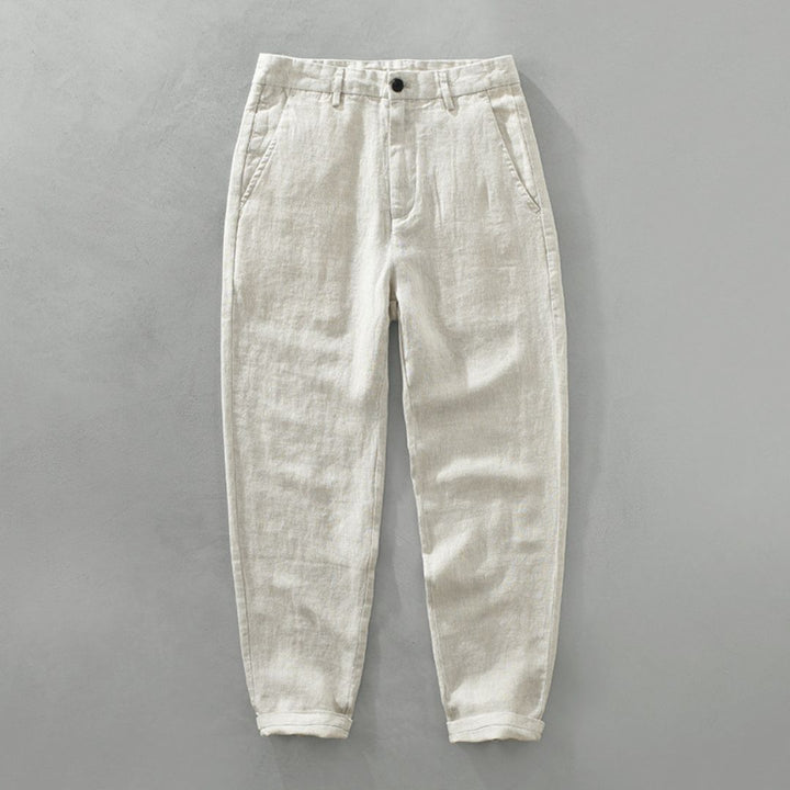 DUMONT LYON | PANTALONS DROITS EN LIN