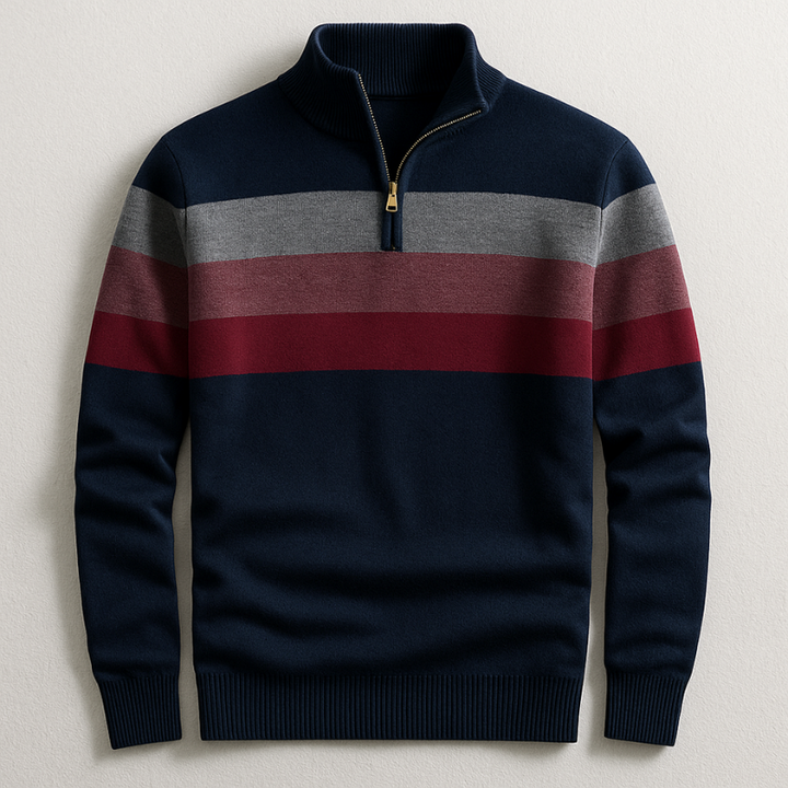 DUMONT LYON | PULLOVER AVEC ZIP POUR HOMME