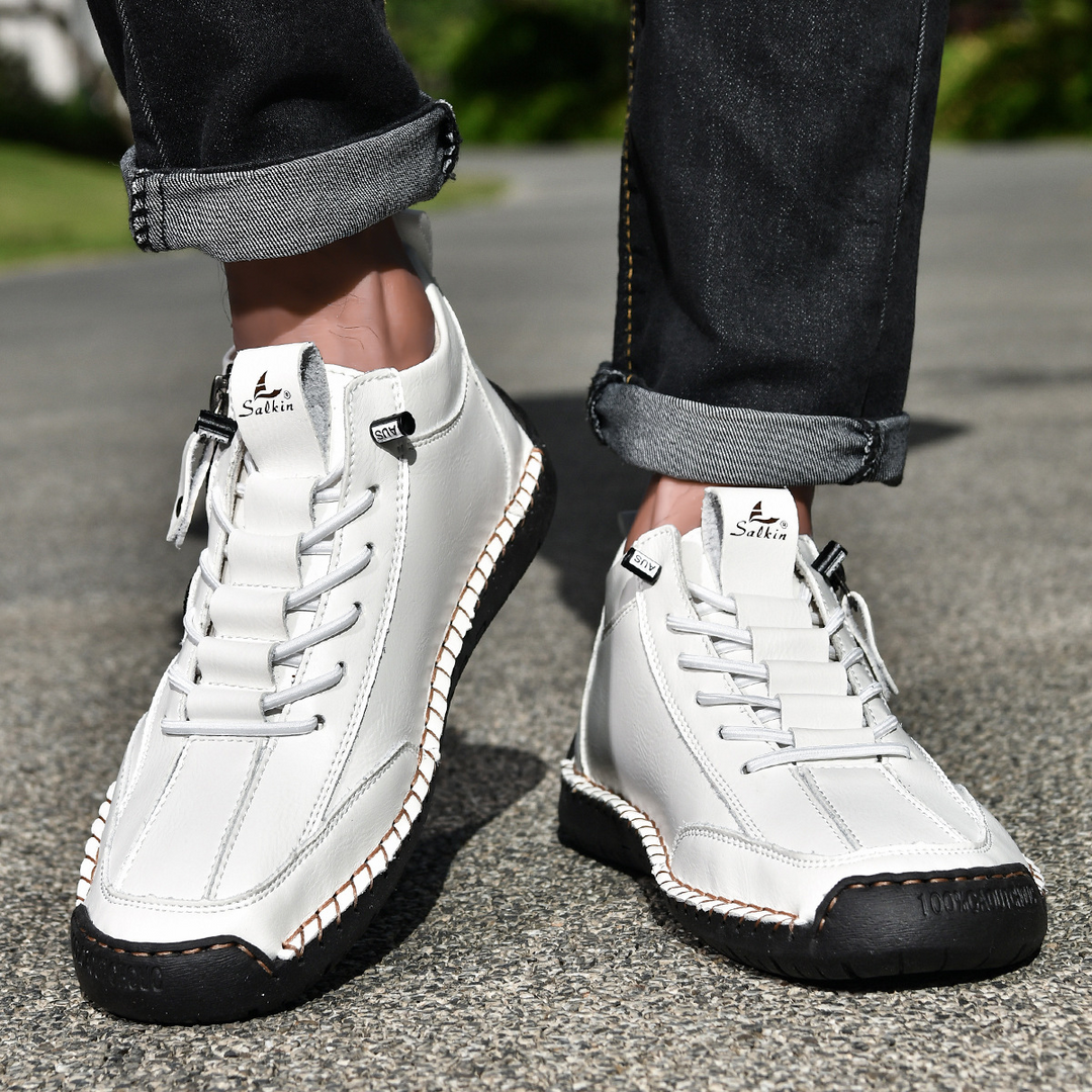 DUMONT LYON | CHAUSSURES EN NABUK AVEC ZIP POUR HOMME