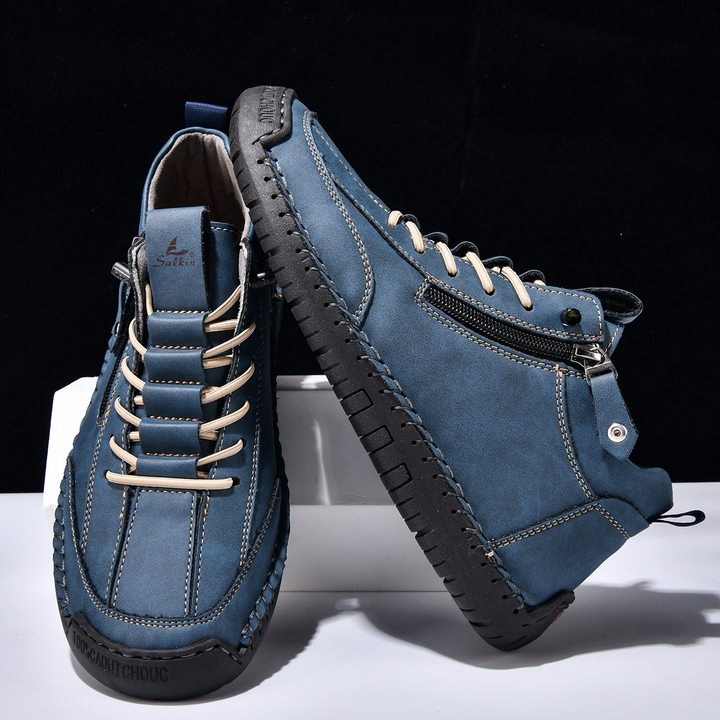 DUMONT LYON | CHAUSSURES EN NABUK AVEC ZIP POUR HOMME