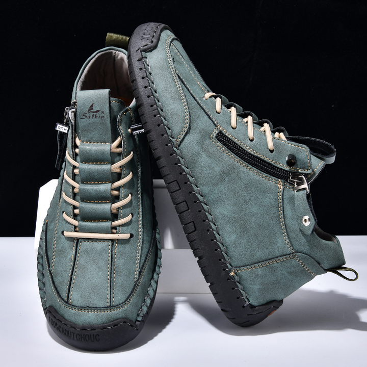 DUMONT LYON | CHAUSSURES EN NABUK AVEC ZIP POUR HOMME