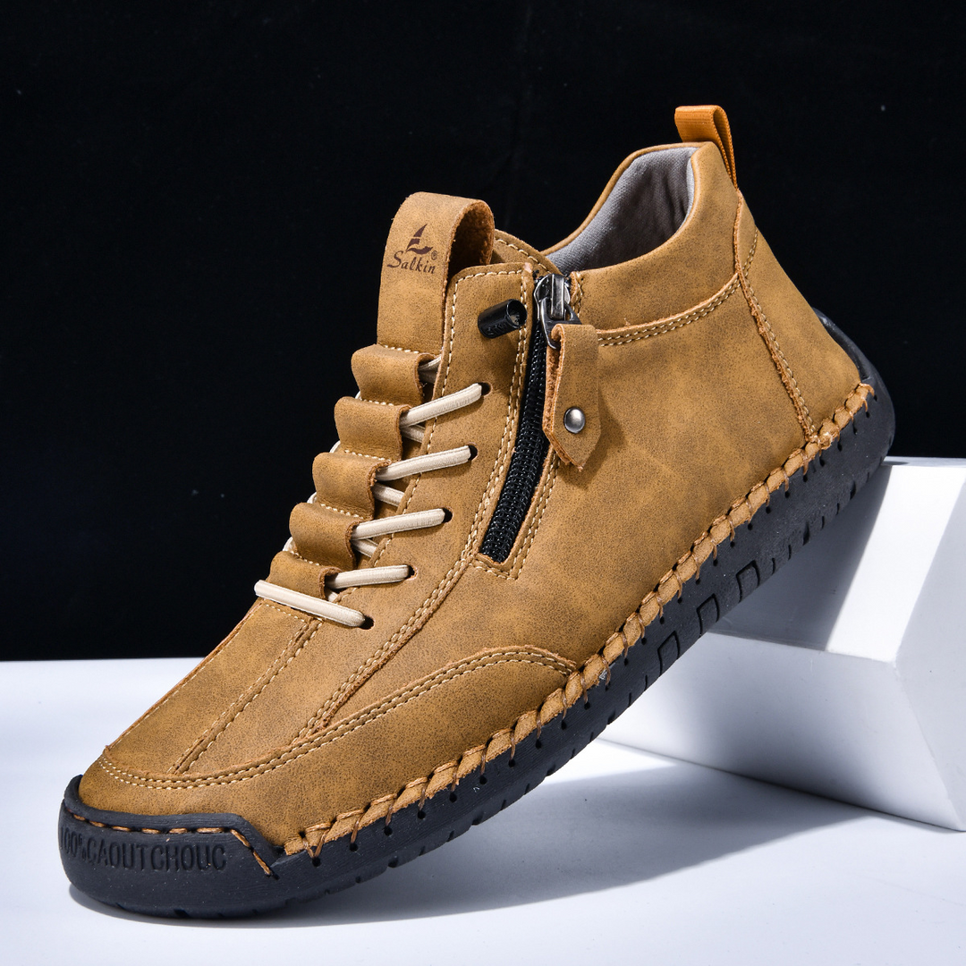 DUMONT LYON | CHAUSSURES EN NABUK AVEC ZIP POUR HOMME