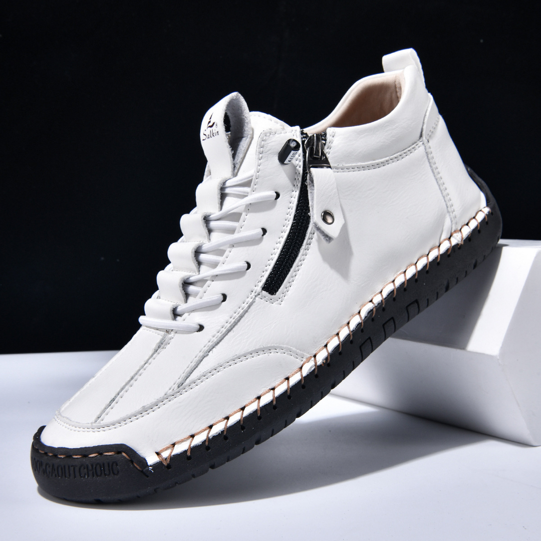DUMONT LYON | CHAUSSURES EN NABUK AVEC ZIP POUR HOMME