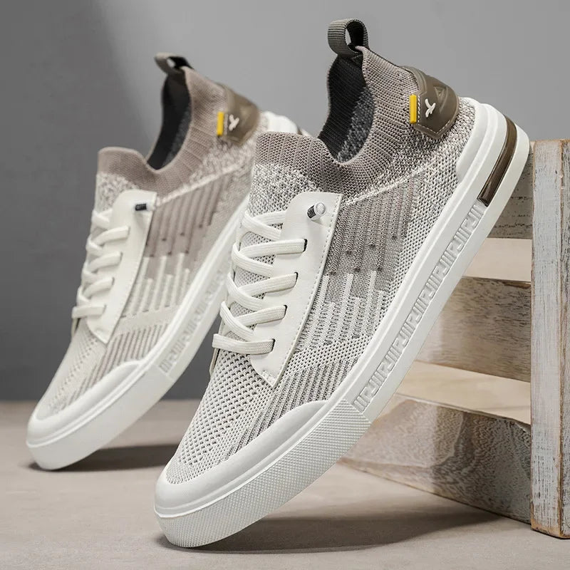 DUMONT LYON | BASKETS EN MAILLE MODERNES