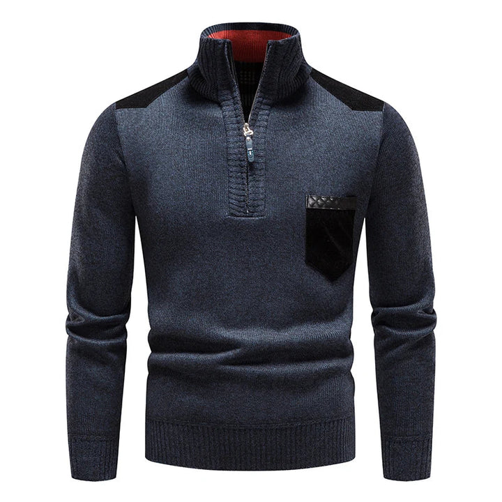 DUMONT LYON | PULL HOMME EN POLAIRE AVEC ZIP