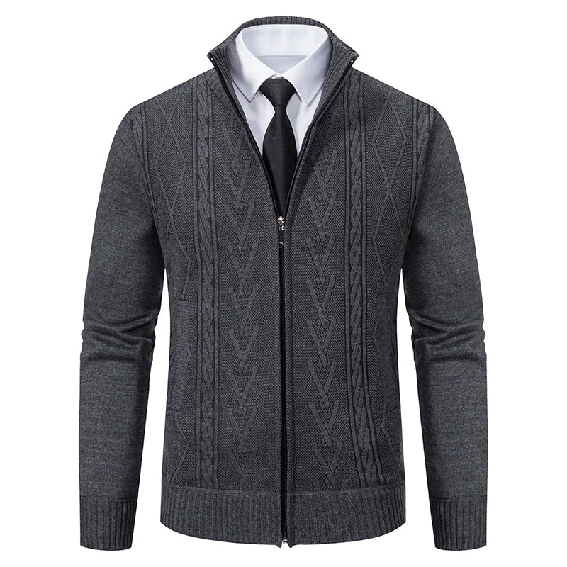 DUMONT LYON | GILET HOMME AVEC ZIP DE LUXE