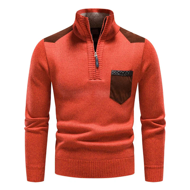 DUMONT LYON | PULL HOMME EN POLAIRE AVEC ZIP