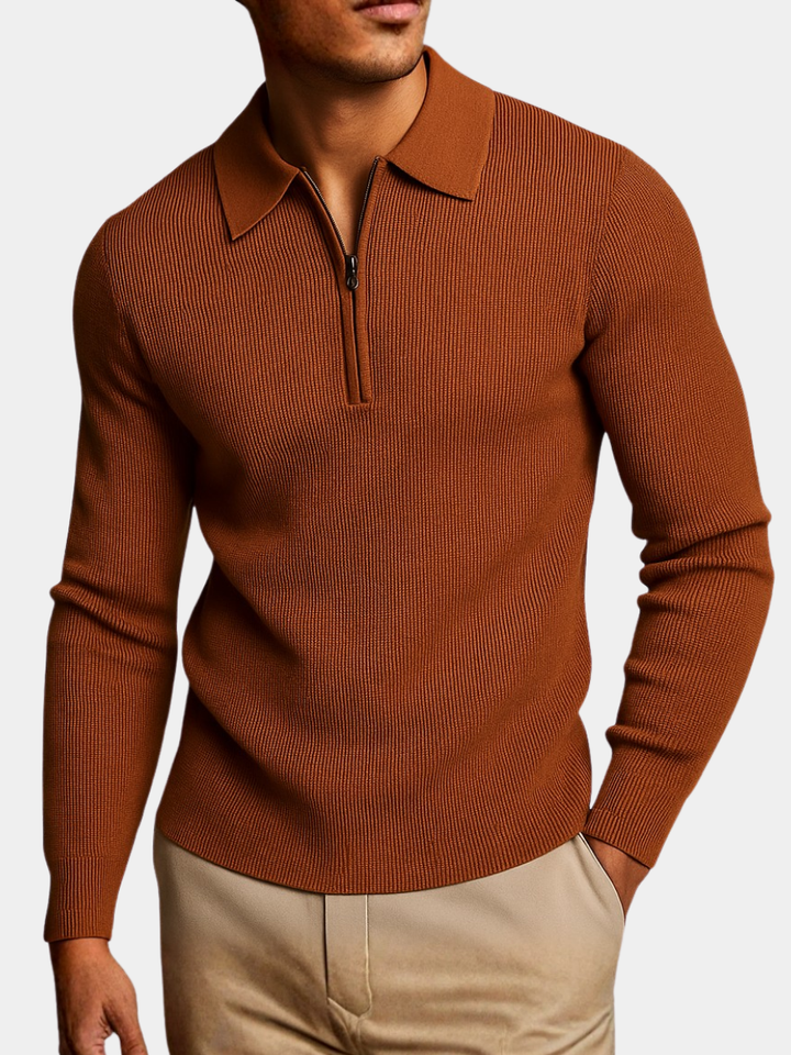 DUMONT LYON | SWEAT CLASSIQUE EN MAILLE WAFFLE POUR HOMME