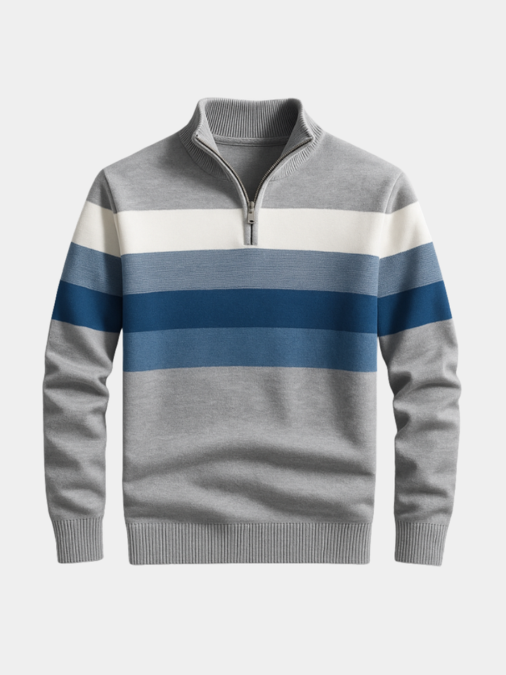 DUMONT LYON | PULLOVER AVEC ZIP POUR HOMME