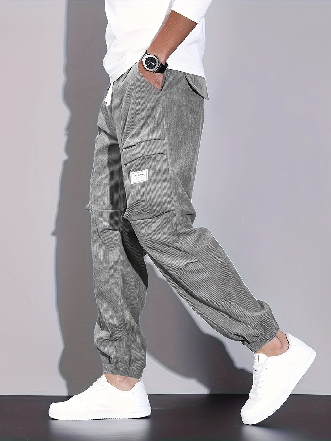 DUMONT LYON | PANTALON CARGO EN CORDUROY