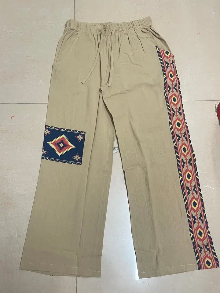 PIERRE | PANTALON BOHO‑CHIC