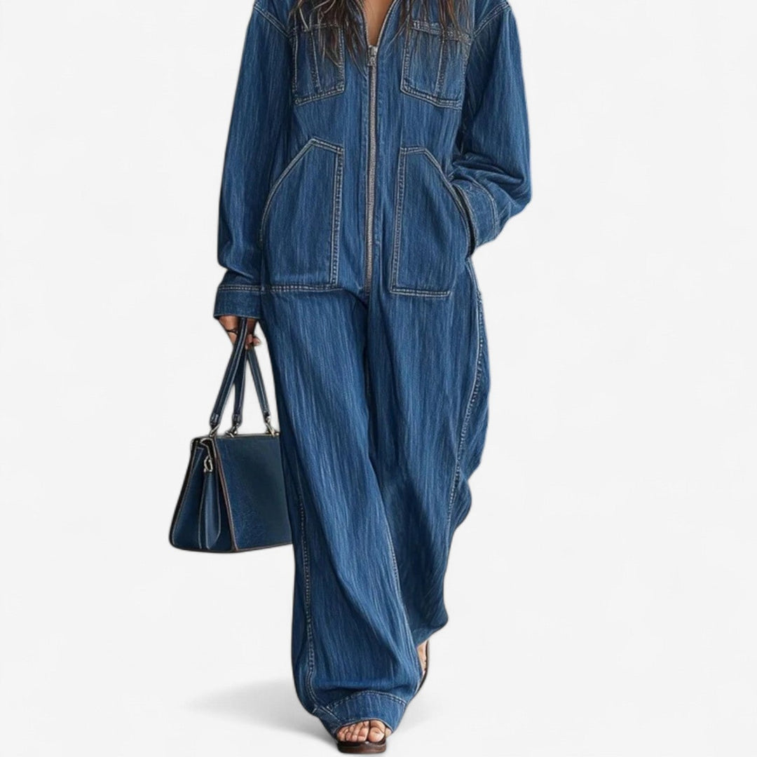 Zahide™ Combinaison Denim