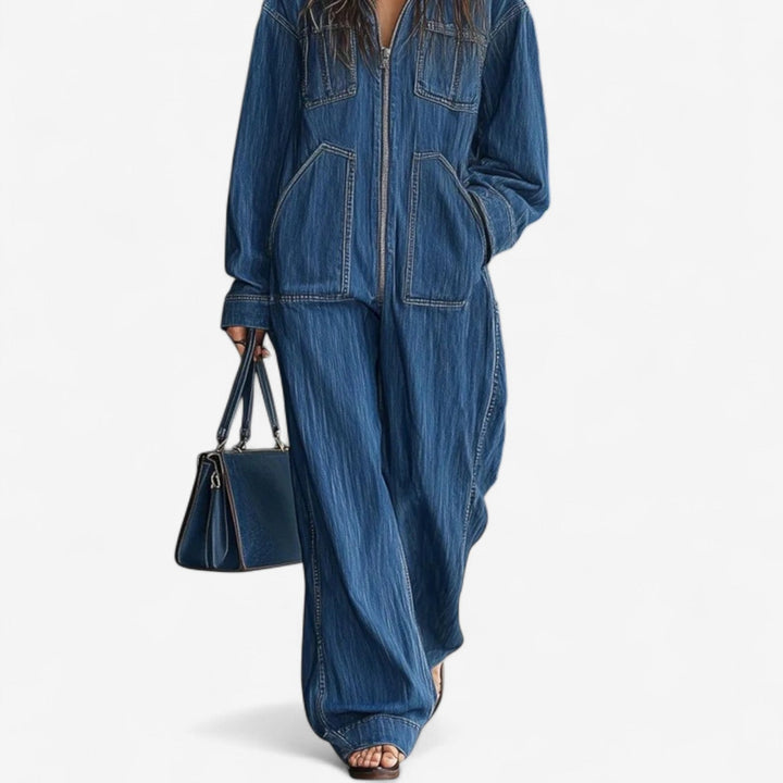 Zahide™ Combinaison Denim