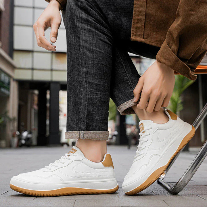 DUMONT LYON | BASKETS EN CUIR VÉRITABLE