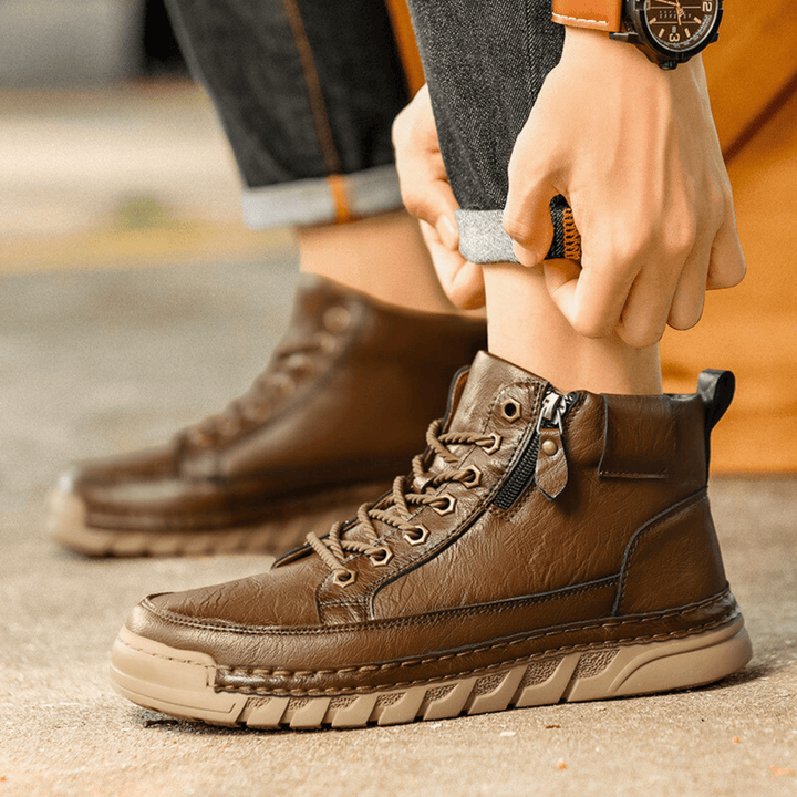 DUMONT LYON | BOTTES EN CUIR POUR HOMME