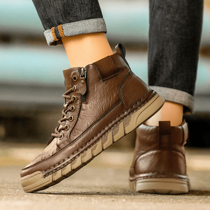 DUMONT LYON | BOTTES EN CUIR POUR HOMME